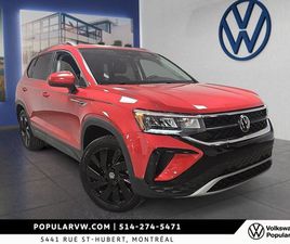 VOLKSWAGEN TAOS COMFORTLINE 4MOTION