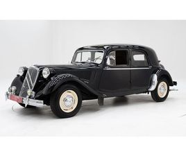 CITROEN TRACTION 1953 CITROEN TRACTION AVANT