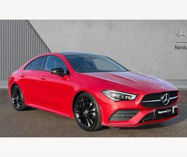 MERCEDES CLA CLA 180 1.3 CLA180 AMG LINE NIGHT EDITION (PREMIUM PLUS) COUPE 7G-DCT EURO 6 (START/STOP) 4DR