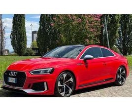 2017 AUDI RS5 ROUGE AUTOMATIQUE, 7+ VITESSES IN ITALIE -...