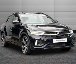 VOLKSWAGEN T-ROC - 1.5 TSI BLACK EDITION 5DR DSG + 19' MISANO BLACK ALLOYS/SPORT SEATS/REAR CAMERA
