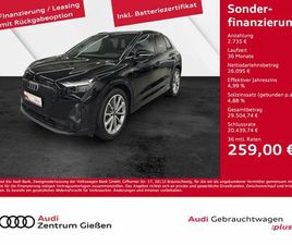 AUDI Q4 E-TRON 40 AUDI Q4 E-TRON 40 S LINE BLACK ASSISTENZPAKET KAMERA