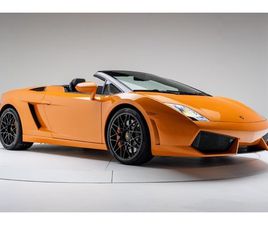 4,700-MILE 2010 LAMBORGHINI GALLARDO LP560-4 SPYDER