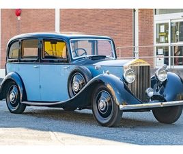 NO RESERVE: 1935 ROLLS-ROYCE 20/25 LIMOUSINE BY WINDOVERS