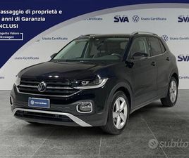 VOLKSWAGEN T-CROSS VOLKSWAGEN T-CROSS 1.0 TSI 110CV DSG ADVANCED