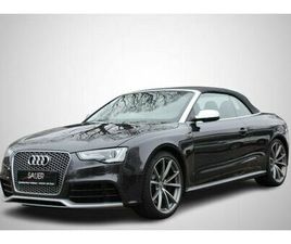 AUDI RS 5 CABRIOLET QUATTRO 1. HAND AUDI SCHECKHEFT
