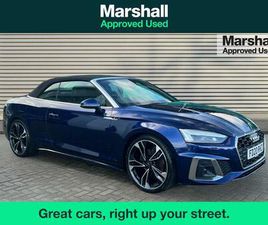 AUDI A5 CABRIOLET 2.0 TFSI 40 EDITION 1 S TRONIC EURO 6 (START/STOP) 2DR