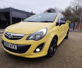 VAUXHALL CORSA 1.3 CDTI ECOFLEX LIMITED EDITION EURO 5 3DR