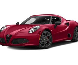 USED 2015 ALFA ROMEO 4C LAUNCH EDITION