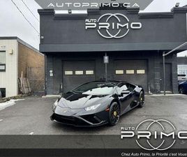 2021 LAMBORGHINI HURACAN EVO V10 5.2L 610HP CUIR & ALCANTARA GPS CARPLAY BL
