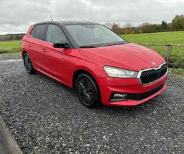 SKODA FABIA BI-TON ROUGE / TOIT NOIR