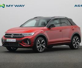 VOLKSWAGEN T-ROC R-LINE ULTIMATE BLACK 1.0 TSI 116 PK 6 VERSNELLINGEN