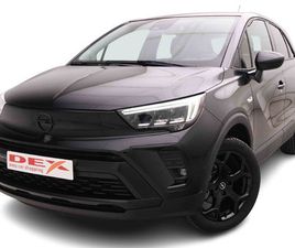 OPEL CROSSLAND 1.2 TURBO 110 ELEGANCE BLACK + NAVI +LED + CAMERA + 1/2 LEATHER + CARPLAY + ...