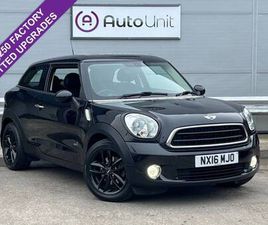 MINI PACEMAN COOPER 2016 MINI COOPER 1.6 COOPER SUV 3DR PETROL MANUAL ALL4 EURO 6 (S/S) (122 PS)