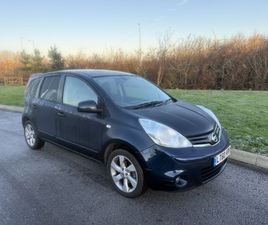 NISSAN NOTE 2010 1.6 16V TEKNA 5DOOR