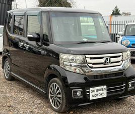 2015 HONDA N BOX CUSTOM 650CC G TURBO LEATHER, REVERSE CAMERA, KEYLESS, APPLE CARPLAY, FRESH IMPO...