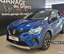 RENAULT CAPTUR TCE 100 GPL EVOLUTION + PACK CITY (AVEC CAMÉRA DE RECUL) + PEINTURE BI-TON