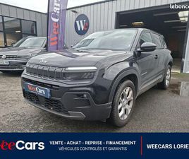 JEEP AVENGER JEEP AVENGER 1.2 T 100 MHEV HYBRID LONGITUDE BUSINESS 2WD BVA - GARANTIE 12 MOIS