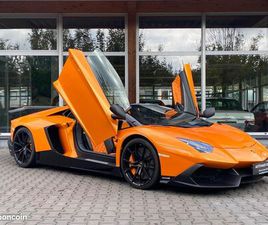 LAMBORGHINI AVENTADOR LP700-4 ROADSTER V12 6.5L 700CH | KIT DMC 50TH • CARBONE • DIONE FORGÉES