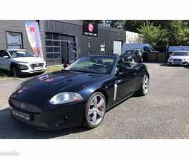 JAGUAR XKR CABRIOLET 4.2I V8 SURALIMENTÉ - BVA PORFOLIO 'BLACK CELESTE' GARANTIE 12 MOIS