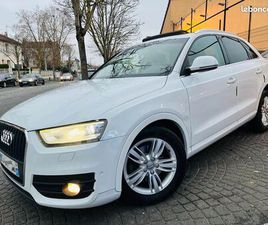 AUDI Q3 - 2.0 TDI 177 BVA7 QUATTRO - AMBITION LUXE - TOIT PANO/AMBIANCE LED - REPRISE POSSIBLE/4XCB
