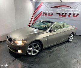 BMW 320D CAB / RADARS AV ARR / XÉNON / BLUETOOTH / GPS / RÉGULATEUR / CUIR CHAUFFANT ÉLECTRIQUE SPORT / …