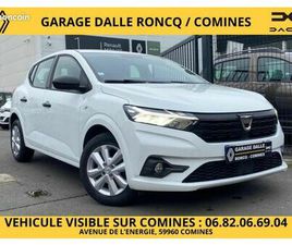DACIA SANDERO ESSENTIEL SCE65 CARPLAY/CENTRALISATION/ROUE DE SECOURS/VITRES AV ELECTRIQUES