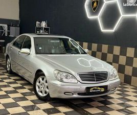 MERCEDES S320 LONG VERSION W220 ESSENCE 3.2 BVA TOIT OUVRANT FULL OPTIONS PREMIÈRE MAIN