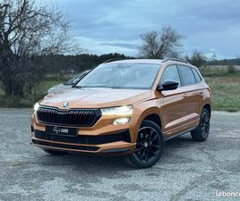 SKODA KAROQ SKODA KAROQ 1.5 TSI ACT - 150 - BV DSG7 SUV SPORTLINE - CAM - SIEGES CHAUFFANTS
