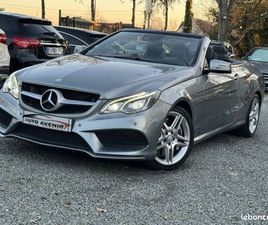 MERCEDES CLASSE E CABRIOLET 500 408CH FASCINATION 7G-TRO PLUS GARANTIE 12 MOIS