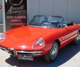 ALFA ROMEO SPIDER 1.6 DUETTO OSSO DI SEPPIA -CRS --1967