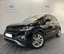 VOLKSWAGEN T-CROSS 1.0 TSI 110 CARAT DSG7 * ORIGINE FRANCE * CARNET 100% VOLKSWAGEN * CAMÉRA * APPLECARPLAY * CLIM AUTO * RÉGULATEUR ADAPTATIF...