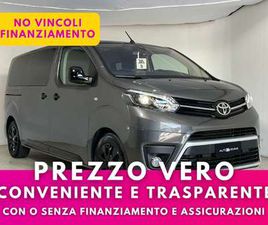 TOYOTA PROACE VERSO VERSO 8 POSTI TETTO PANORAMICO BLACK EDITION