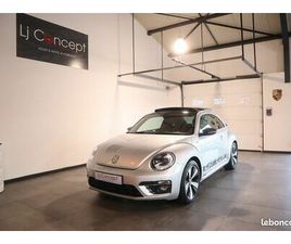 VOLKSWAGEN NEW BEETLE COCCINELLE 2.0 TSI 220 CH BMT GT COX DSG6 - ORIGINE FRANCE - SUIVI COMPLET VOLKSWAGEN - 59'320 KM - TOIT OUVRANT - PACK R LINE INTÉRIEUR/E