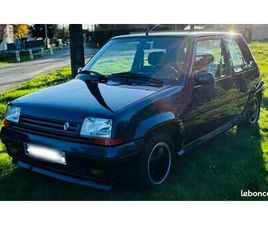 RENAULT SUPER 5 GT TURBO ALAIN OREILLE EXCELLENT ÉTAT