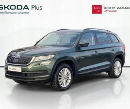 SKODA KODIAQ SKODA KODIAQ 1.5TSI 150KM 7OS. AMBITION SALONPL SERWISASO ACC MATRIX KESSY