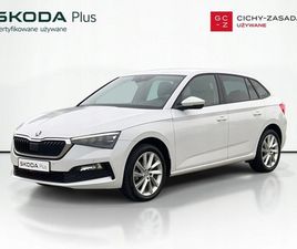 SKODA SCALA SKODA SCALA 1.0TSI 110KM DSG STYLE SALONPL SERWISASO LED ACC VIRTUAL FV23