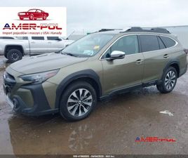 SUBARU OUTBACK 2023 R., 2,4L TOURING XT 2.4 BENZYNA 260KM