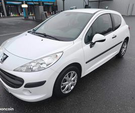 PEUGEOT 207 SOCIETE PEUGEOT 207 1,6 HDI CLASSE AFFAIRE TRÈS BON ÉTAT