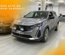 PEUGEOT 5008 ACTIVE PACK STYLE PURETECH 130 EAT8-AUTOMAATTI 7-IST ** P.KAMERA / VAKKARI / P.TUTKAT / KAISTAVAHTI / KAHDET RENKAAT **
