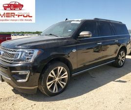 FORD EXPEDITION MAX KING RANCH 2021 3.5L 3.5 BENZYNA 375KM