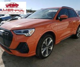 AUDI Q3 AUDI Q3 2021 R.,2,0L PREMIUM PLUS S LINE 45 2.0 BENZYNA 228KM