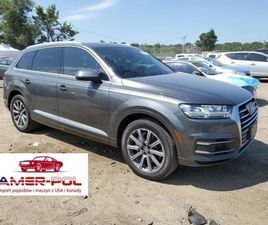 AUDI Q7 2019 R., 2,0L PREMIUM PLUS 2.0 BENZYNA 248KM