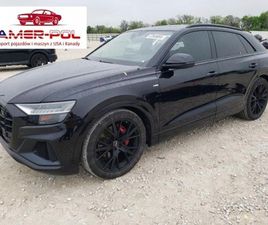 AUDI Q8 2019 R., 3,0L PRESTIGE S-LINE 3.0 BENZYNA 335KM
