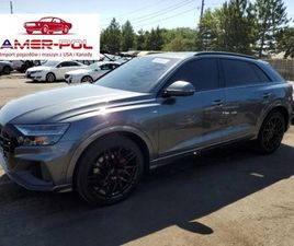 AUDI Q8 2019 R.,3,0L PRESTIGE S-LINE 3.0 BENZYNA 335KM