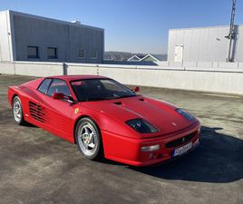 FERRARI TESTAROSSA F512M 1996 FERRARI 512 - 512M *GERMAN CAR*RED BOOK*HISTORY*