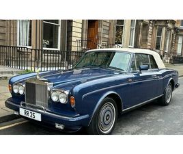 ROLLS ROYCE CORNICHE 1989 ROLLS ROYCE CORNICHE BLEU AUTOMATIQUE CONDUITE À DRO...