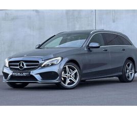 MERCEDES CLASSE C 180 D/PACK AMG/BOITE AUTO/PANO/BLUETOOTH/GARANTIE 12 M
