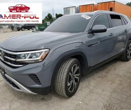 VOLKSWAGEN ATLAS 2023 R.,2,0L CROSS SPORT SEL 2.0 BENZYNA 235KM