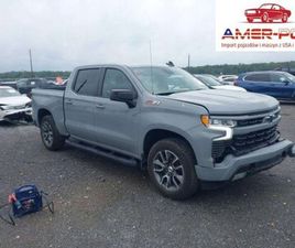 CHEVROLET SILVERADO 1500 CHEVROLET SILVERADO 1500 SHORT BED RST 2024 5.3L 5.3 BENZYNA 355KM